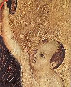 Duccio di Buoninsegna Crevole Madonna (detail) sdg Sweden oil painting reproduction